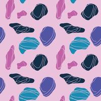 unique abstract seamless patterns with geometric shapes and elements will be perfect for branding, prints, textile, posters, cards and so much more vector