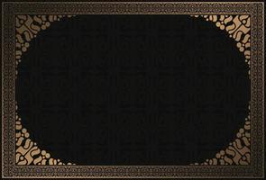 Elegant decorative frame design background vector