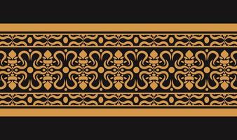 Elegant ornamental border template vector