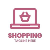 Shopping logo vector