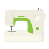 máquina de coser moderna. vector