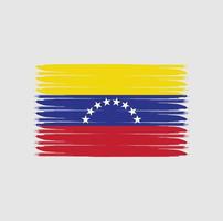 Flag of Venezuela with grunge style vector