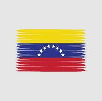 bandera de venezuela con estilo grunge vector