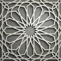 Traditional Islamic Pattern Free Vector