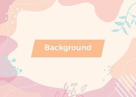 Flat Background, Background, pastel Colour, great for greeting cards, presentations and more vector