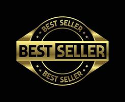 Best Seller icon design, Best Seller badge logo design template vector illustration