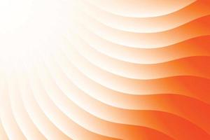 Abstract orange and white color background with geometric shape. Vector illustration.