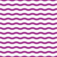Seamless pattern with purple color stripe on white background, wavy shape. Vector illustration.