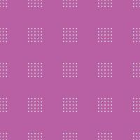 Seamless pattern with group of circle shape, white color on purple background. Vector illustration.