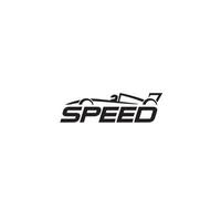 Speed wordmark logo design. Message us on our Social Media if you need our help to put your business name into the design vector