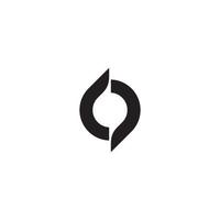 a simple Abstract logo or icon design vector