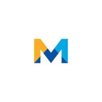 Letter M logo or icon design. Message us on our Social Media if you need the same design style but you want to use different letters vector