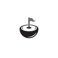 Golf Court logo or icon design