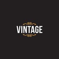 un simple diseño de logotipo de marca denominativa vintage. envíenos un mensaje en nuestras redes sociales si necesita nuestra ayuda para poner el nombre de su empresa en el diseño vector