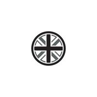 a simple Abstract logo or icon design vector