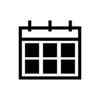 calendar icon vector