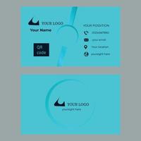 Creative Business card design template vector