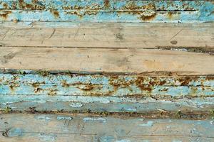 The texture of the wood of the steps. photo