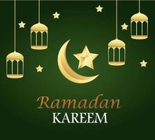 Illustration vector design of Ramadan Kareem
