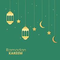 Illustration vector design of Ramadan Kareem