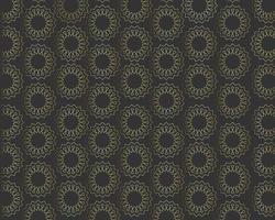Illustration vector design of seamless pattern mandala
