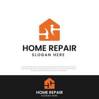 Home Improvement Creative Home Construction concept design template Logo,symbol,icon vector