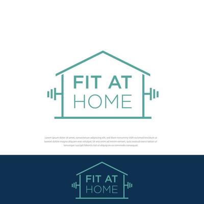 Fitness icon at home,fit from home,fit gym,workout home,sports workout,web symbol