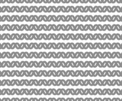 Zig Zag lines pattern. Black wavy line on white background. Abstract wave vector illustration. Digital paper for page fills, web designing, textile print. Vector art.
