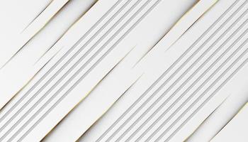 luxury golden light lines with white gray background vector