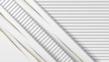 luxury golden light lines with white gray background vector