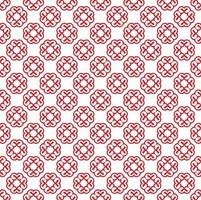 Red and white color seamless pattern texture and template. Multicolored. Colorful ornamental graphic design. vector