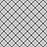 Black and white seamless pattern texture. Greyscale ornamental graphic design. Mosaic ornaments. Pattern template. vector