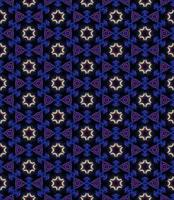 Blue, red and yellow color seamless pattern texture and template. Multicolored. Colorful ornamental graphic design. vector