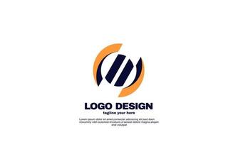 abstract creative idea best logo cute with colorful company business corporate logo design vector