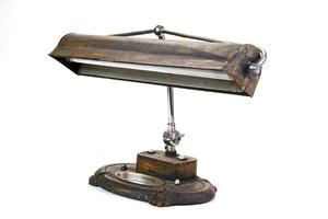 antique table lamp photo