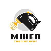 Cake Maker Mixer Tool Logo vector