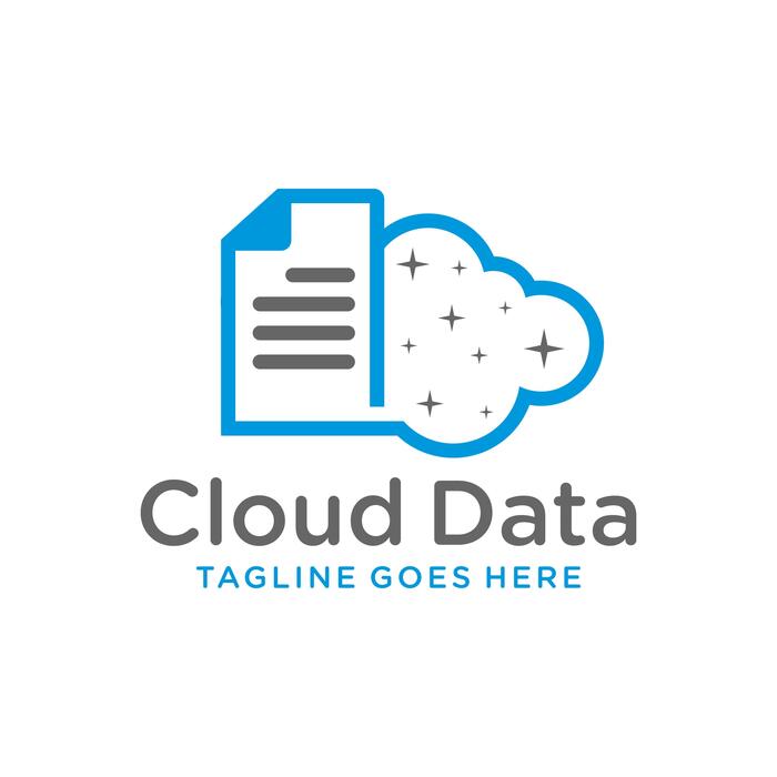 Cloud Data Logo Vector Art, Icons, and Graphics for Free Download