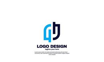 stock vector abstract simple networking logo corporate company business and branding design template