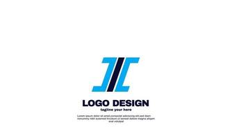 abstract Modern networking logo corporate company business and branding design vector