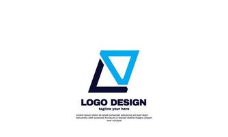 awesome Modern networking logo corporate company business and branding design template vector