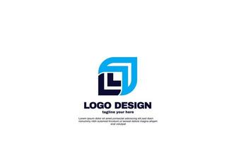 abstract simple networking logo corporate company business and branding design template vector