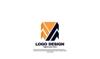 stock vector abstract best powerful geometric company business logo design template colorful