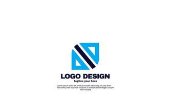 stock vector abstract simple networking logo corporate company business and branding design vector