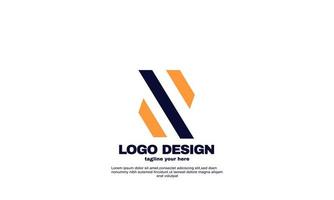 stock abstract best powerful geometric business company logo design template colorful vector