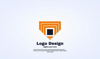 abstract unity business company logo design template vector
