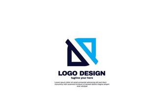 awesome simple networking logo corporate company business and branding design template vector