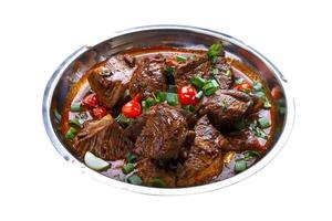 Stew cooked meat photo