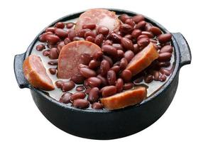 feijoada de frijoles morados foto