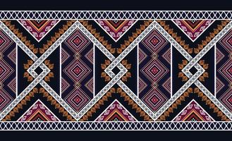 Ethnic pattern vector background. seamless pattern traditional.