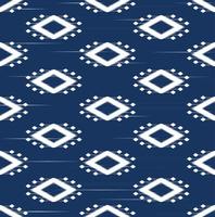 Ikat pattern seamless design. vector